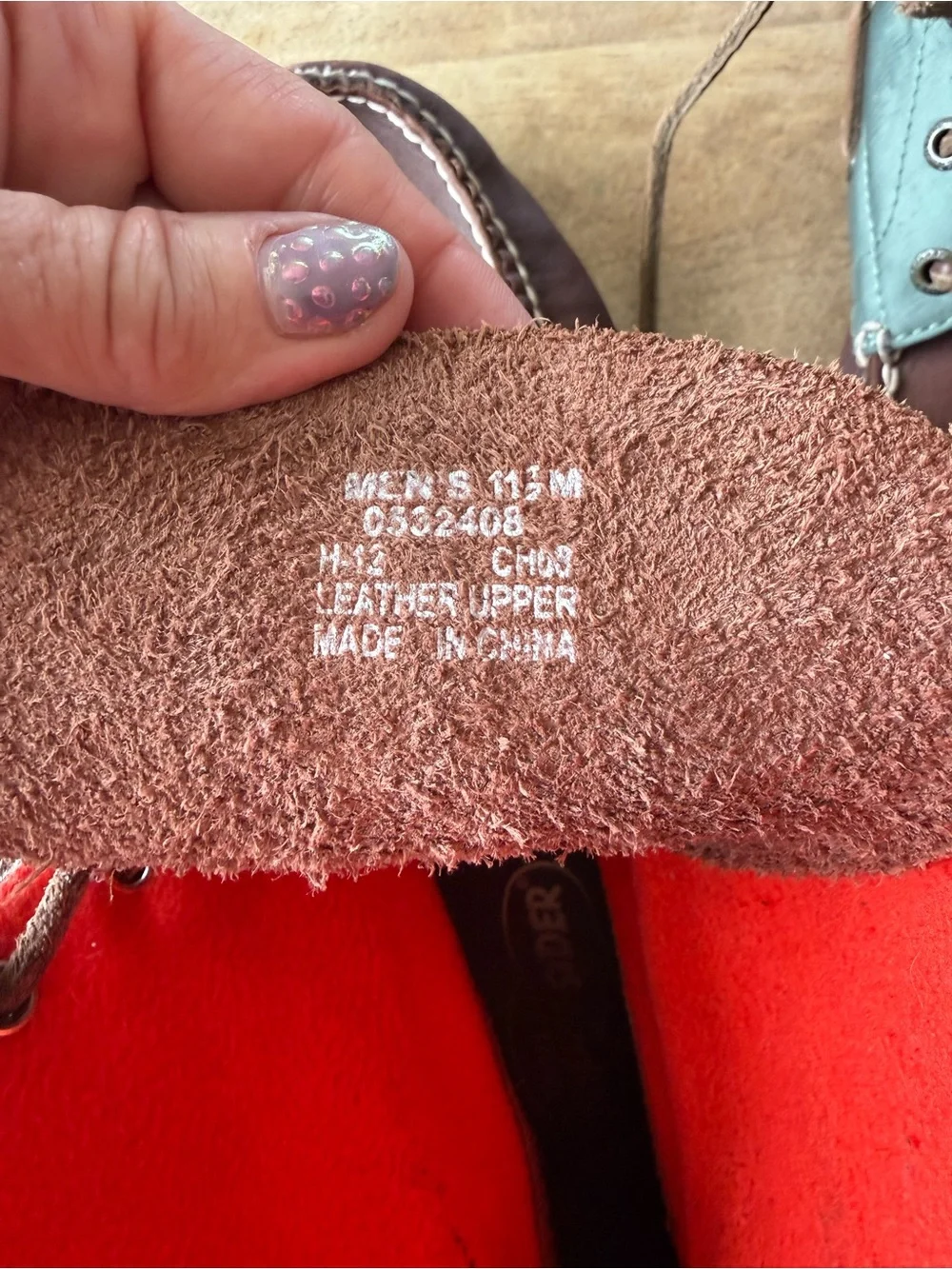 Vintage Sperry Top Sider Leather Boot